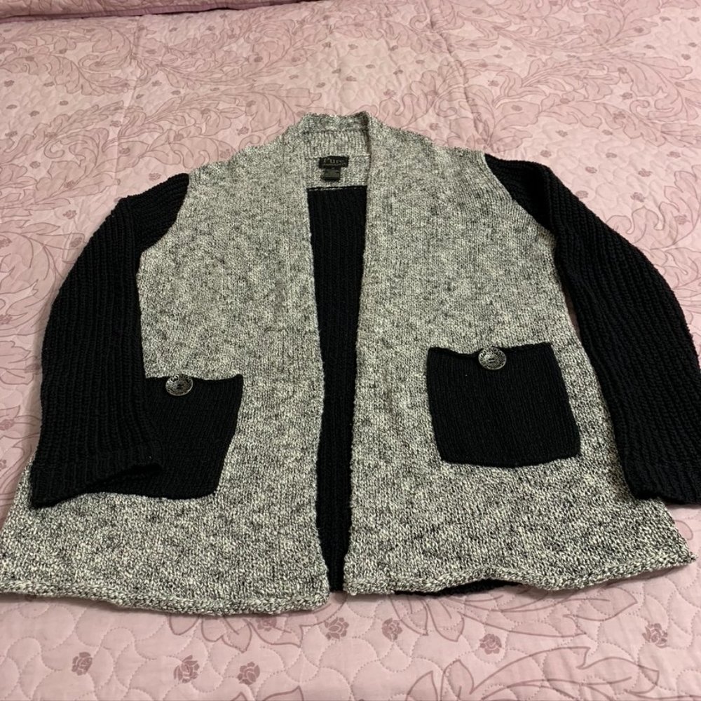 PURE Open Front Cardigan